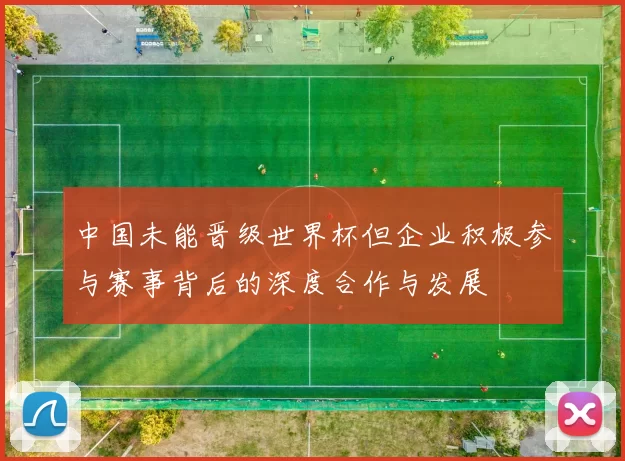 中国未能晋级世界杯但企业积极参与赛事背后的深度合作与发展
